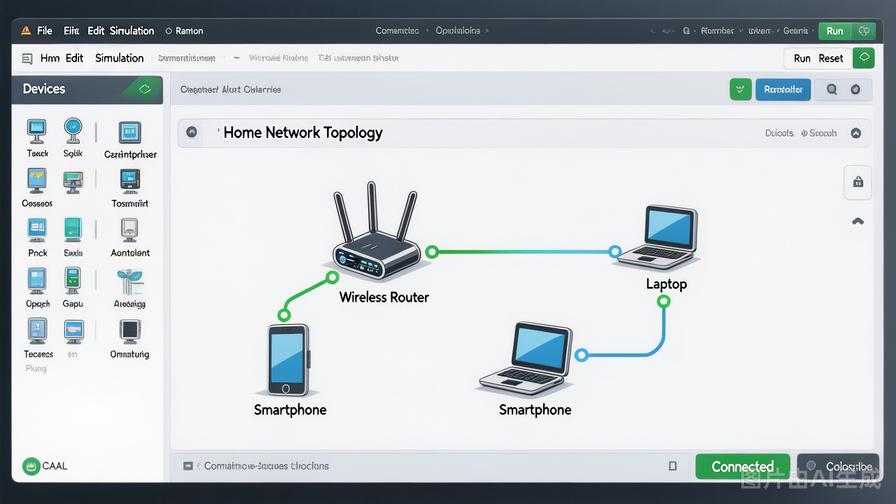 Packet Tracer 界面